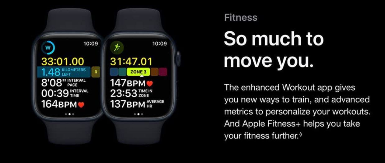 New Apple Watch Series 8 GPS 45mm Apple Smart watch Silver Watch