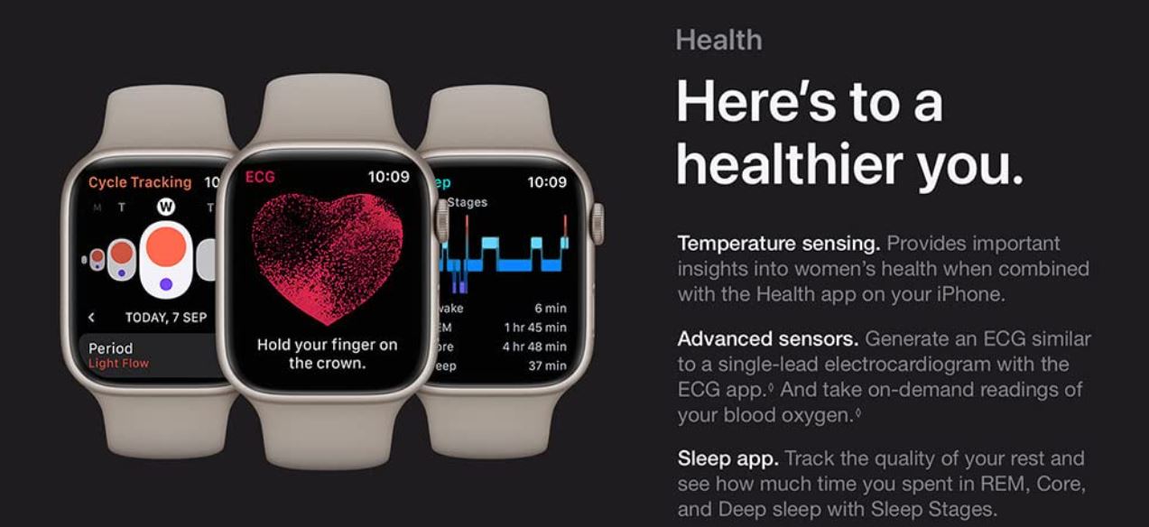 apple smart watch Midnight Smartwatch