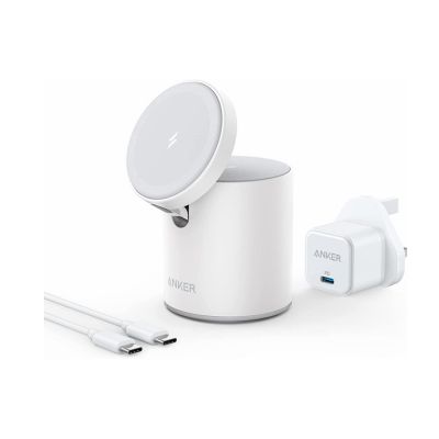 Anker Wireless Charger 623 Magnetic Wireless Charger For iPhone Samsung White