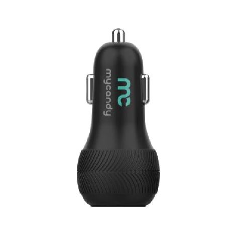 MyCandy Type C Car Charger 63W Dual Output Black- CC001