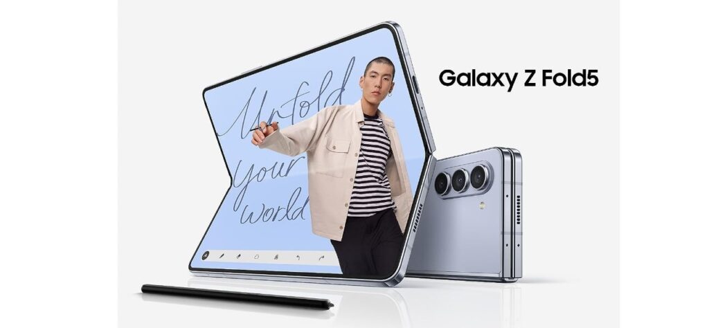 Samsung Z Fold 5 12GB 512GB Cream Uae Version