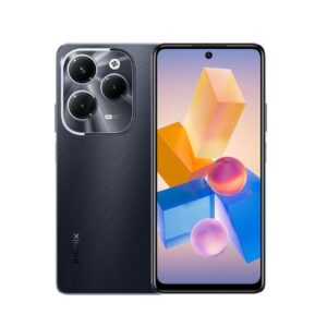 Infinix Hot 40 Pro 256GB Palm Blue, 8GB RAM, 4G, Dual Sim Smartphone Midnight Black