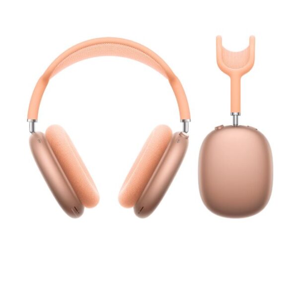 Diverse color options for Apple AirPods Max headphones, including silver, space gray, and more. Orange Color Airpods